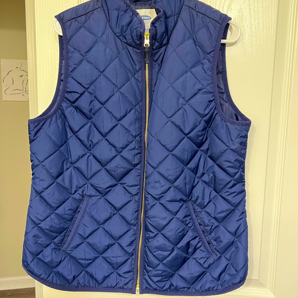 Old navy vest- navy